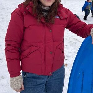 Patagonia Red Downdrift Jacket Small